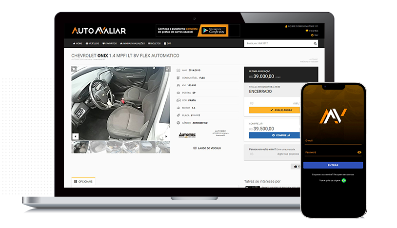 Auto Avaliar Web e Mobile